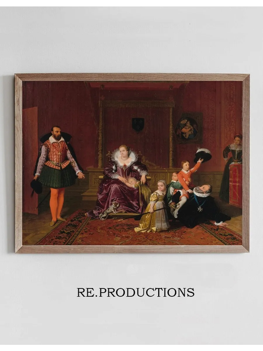 Henri IV Jouant Avec Ses Enfants Au Moment O L Ambassadeur D Espagne Est Admis En Sa Pr Sence