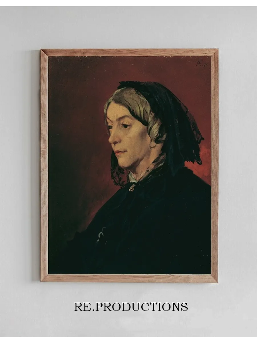 Henriette Feuerbach, the Artist's Stepmother