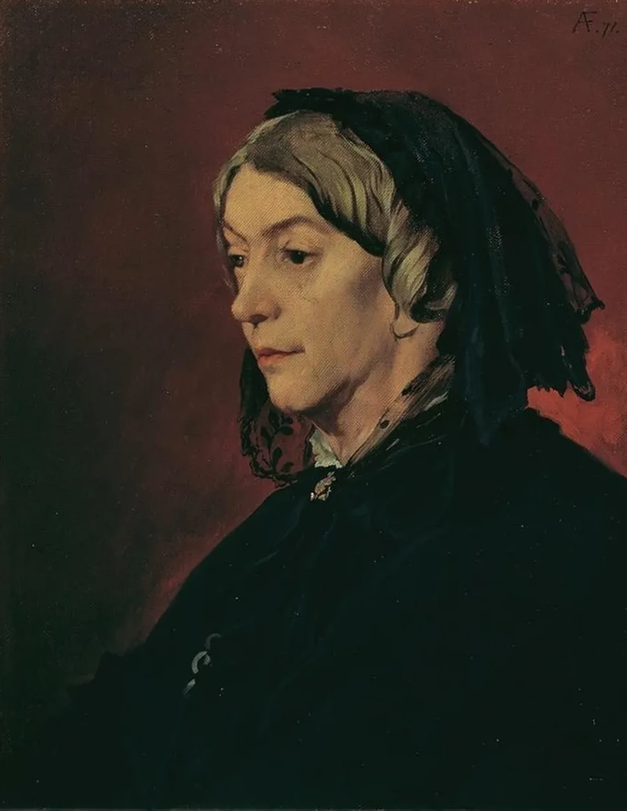 Henriette Feuerbach, the Artist's Stepmother
