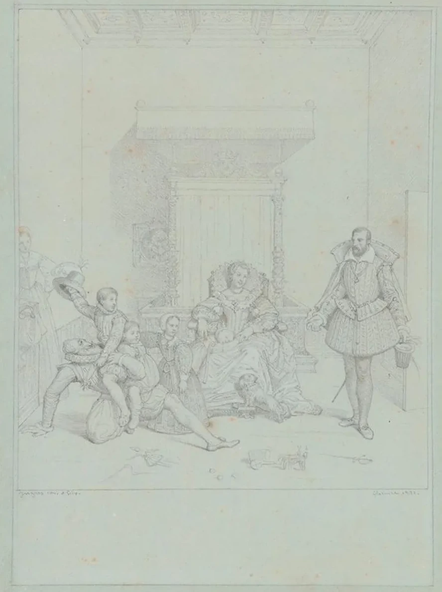 Henry IV Playing With his Children