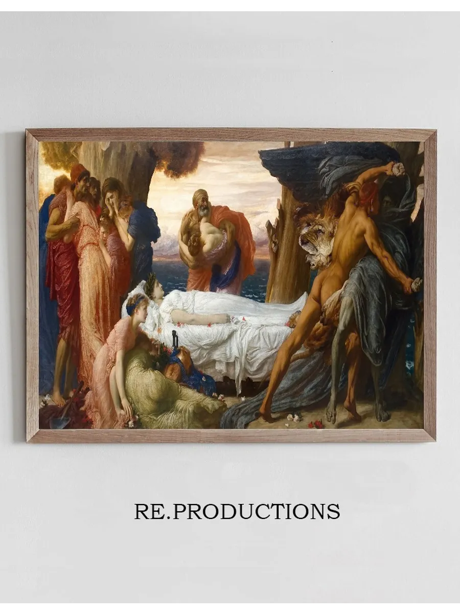 Hercules Wrestling With Death For The Body Of Alcestis