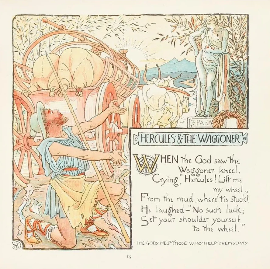 Hercules and the Waggoner