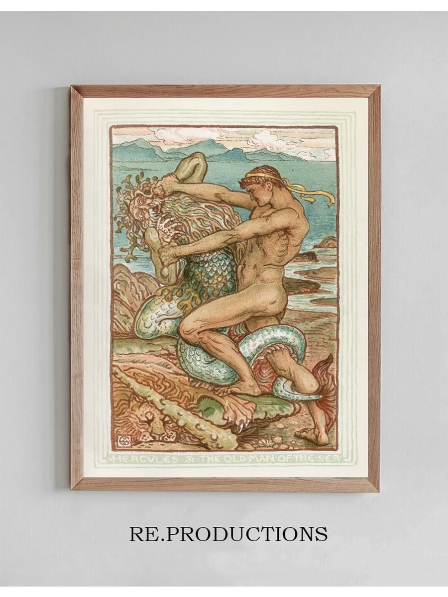 Hercules and the Old Man of the Sea