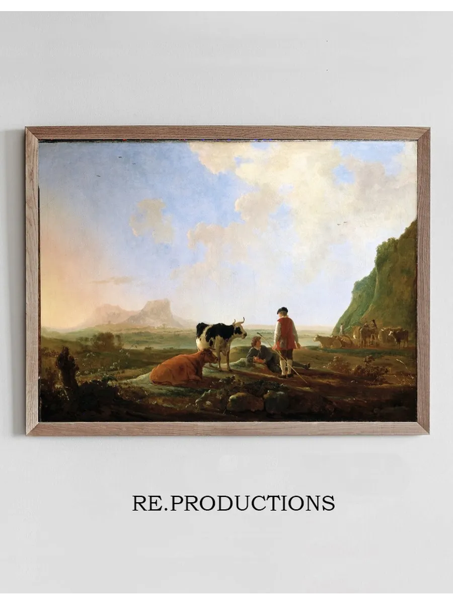 Herdsmen with Cows