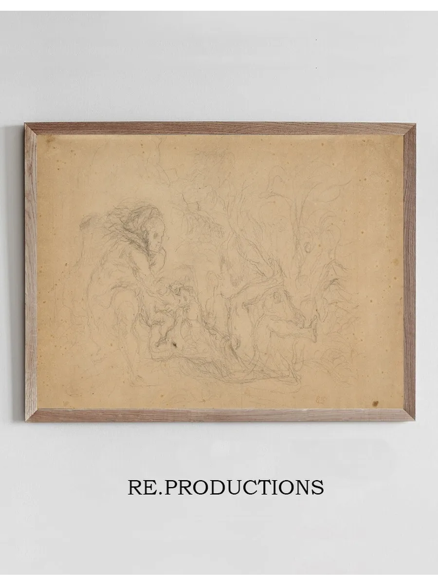 Herkules Kaster Diomedes for Hans Egne Heste