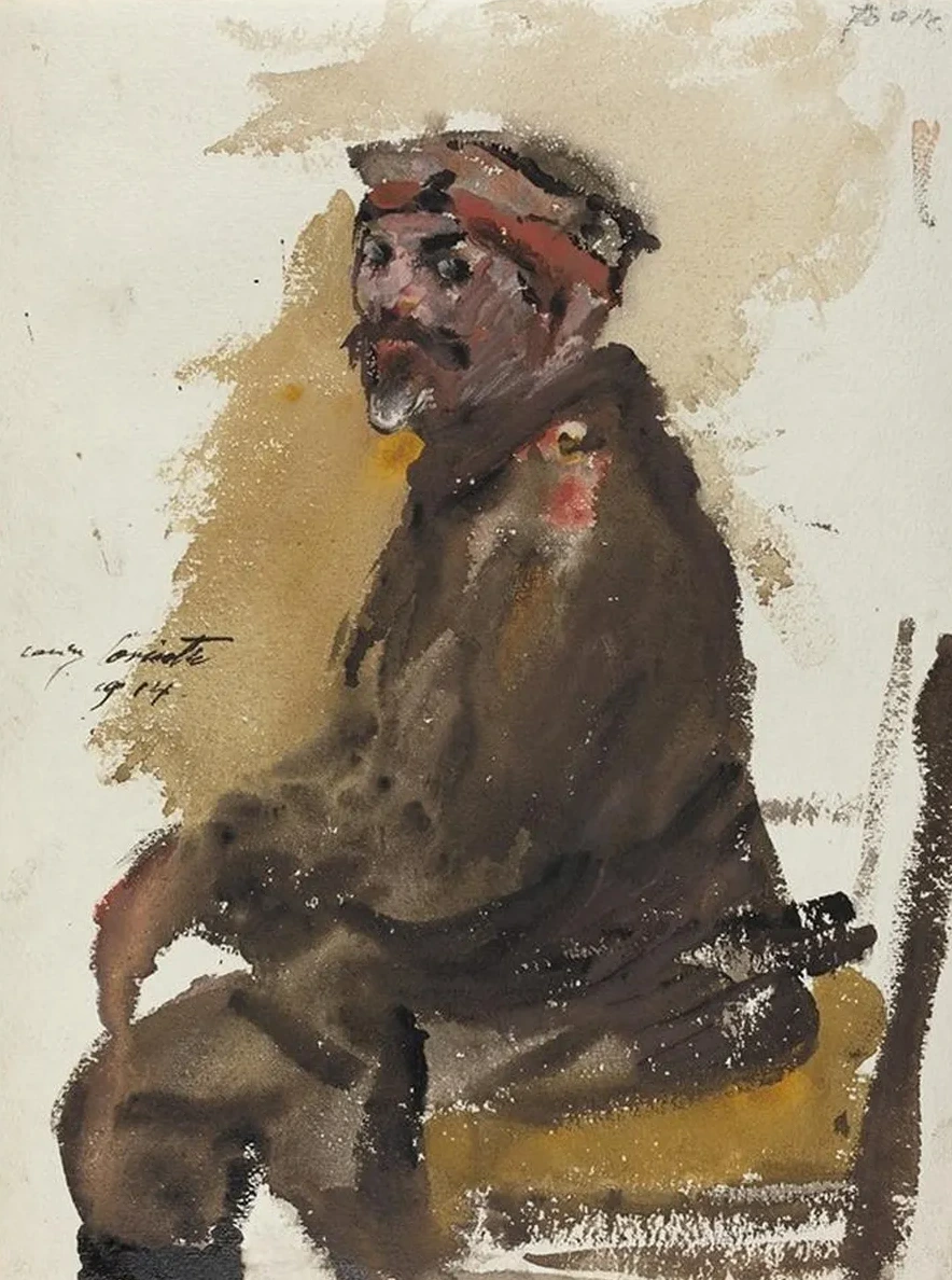 Hermann Struck In Uniform