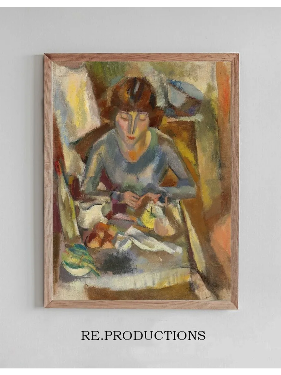 Hermine David Devant La Table