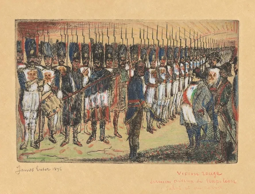 Het Afscheid van Napoleon
