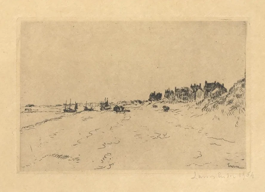 Het strand van De Panne