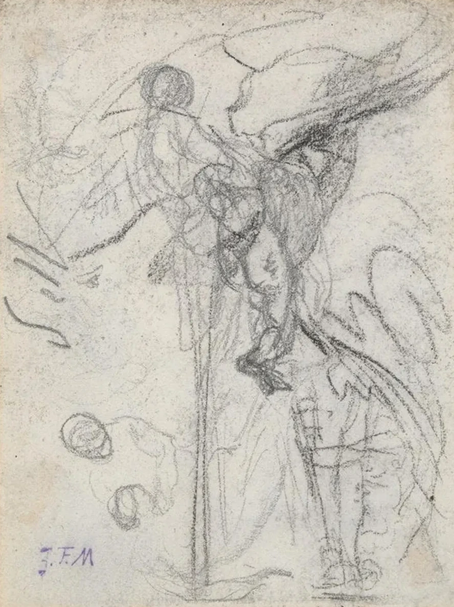 Hilly Landscape, Laundress, and OtherStudies