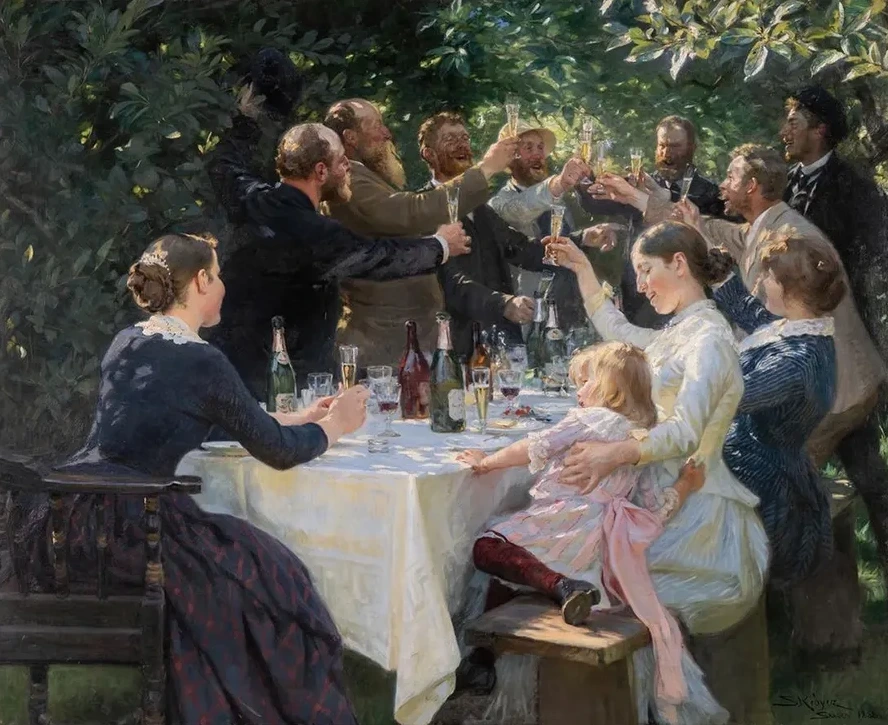 Hip, Hip, Hurrah Artists Party, Skagen