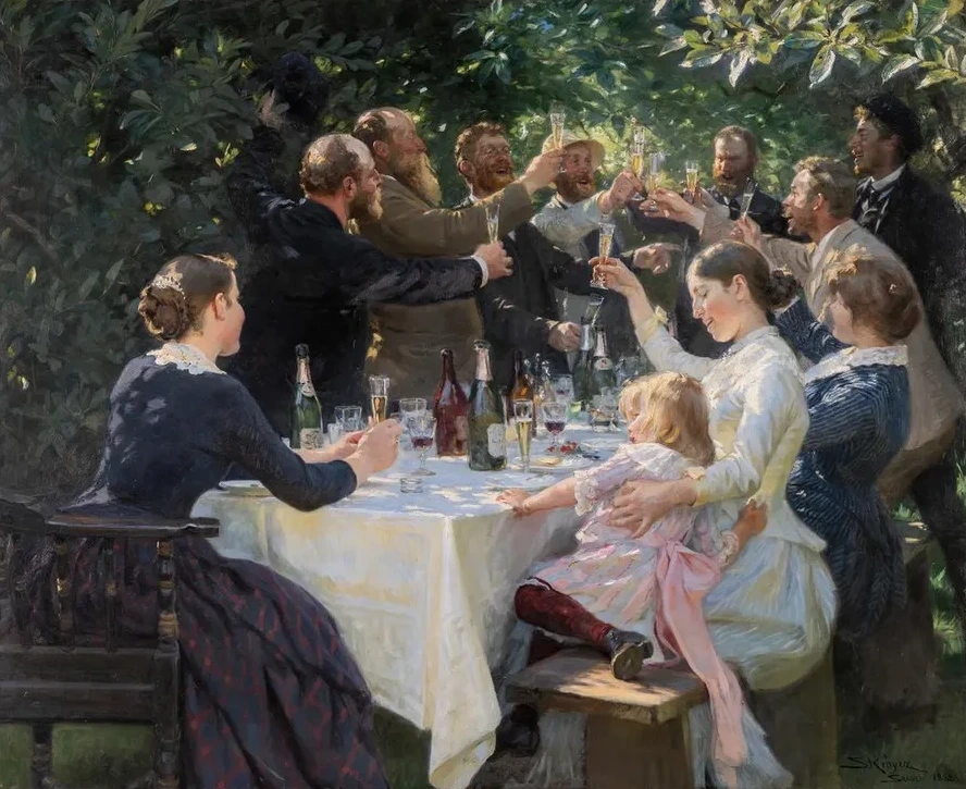 Hip, Hip, Hurrah Artists Party, Skagen