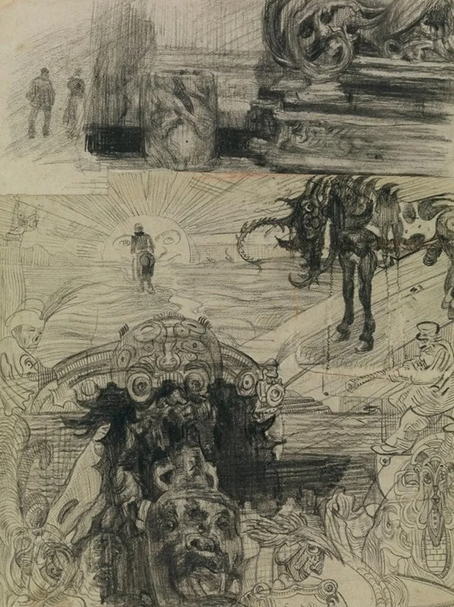 Hippogriff, Evil Spirits, Interior Elements
