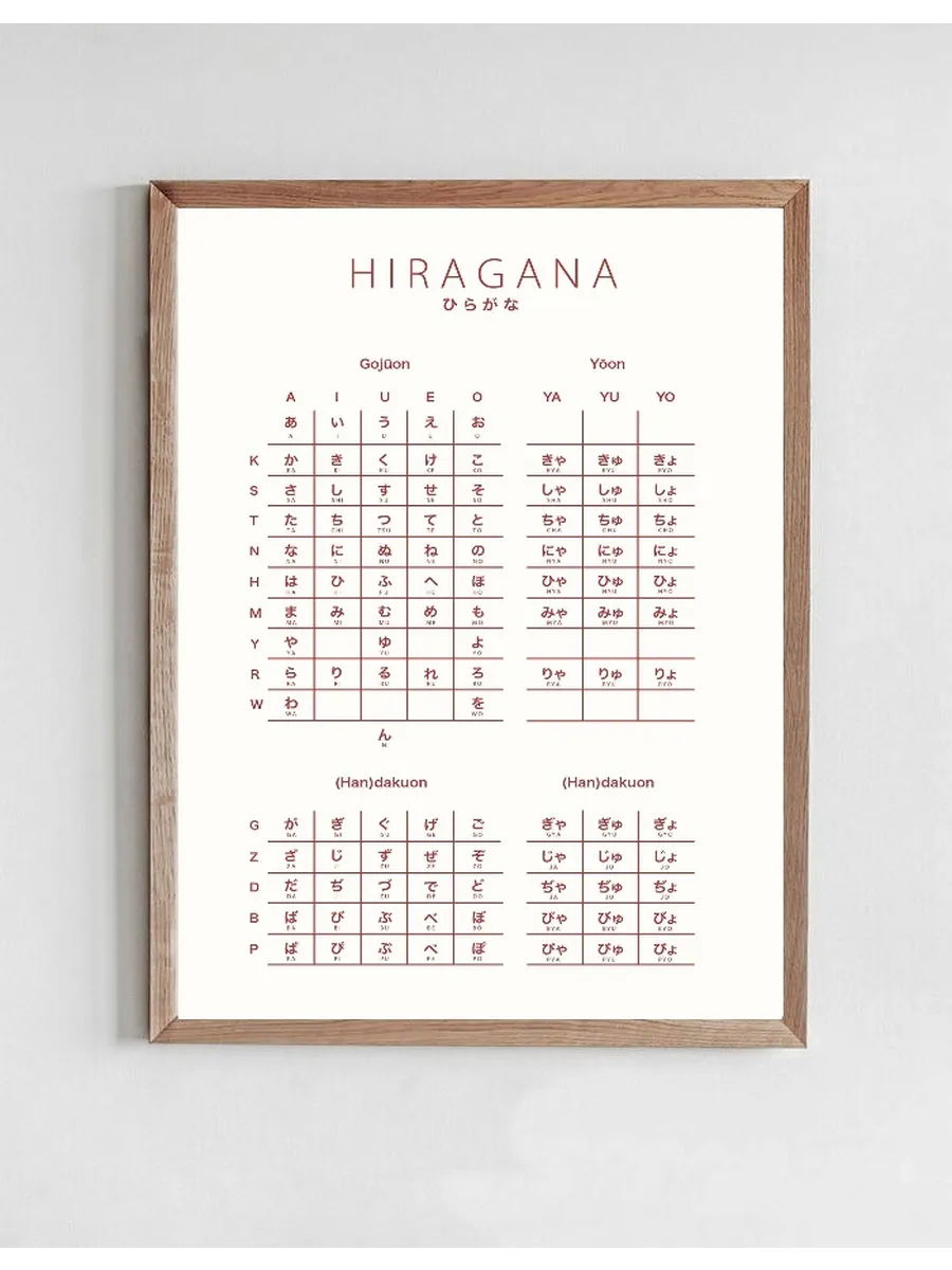 Hiragana White