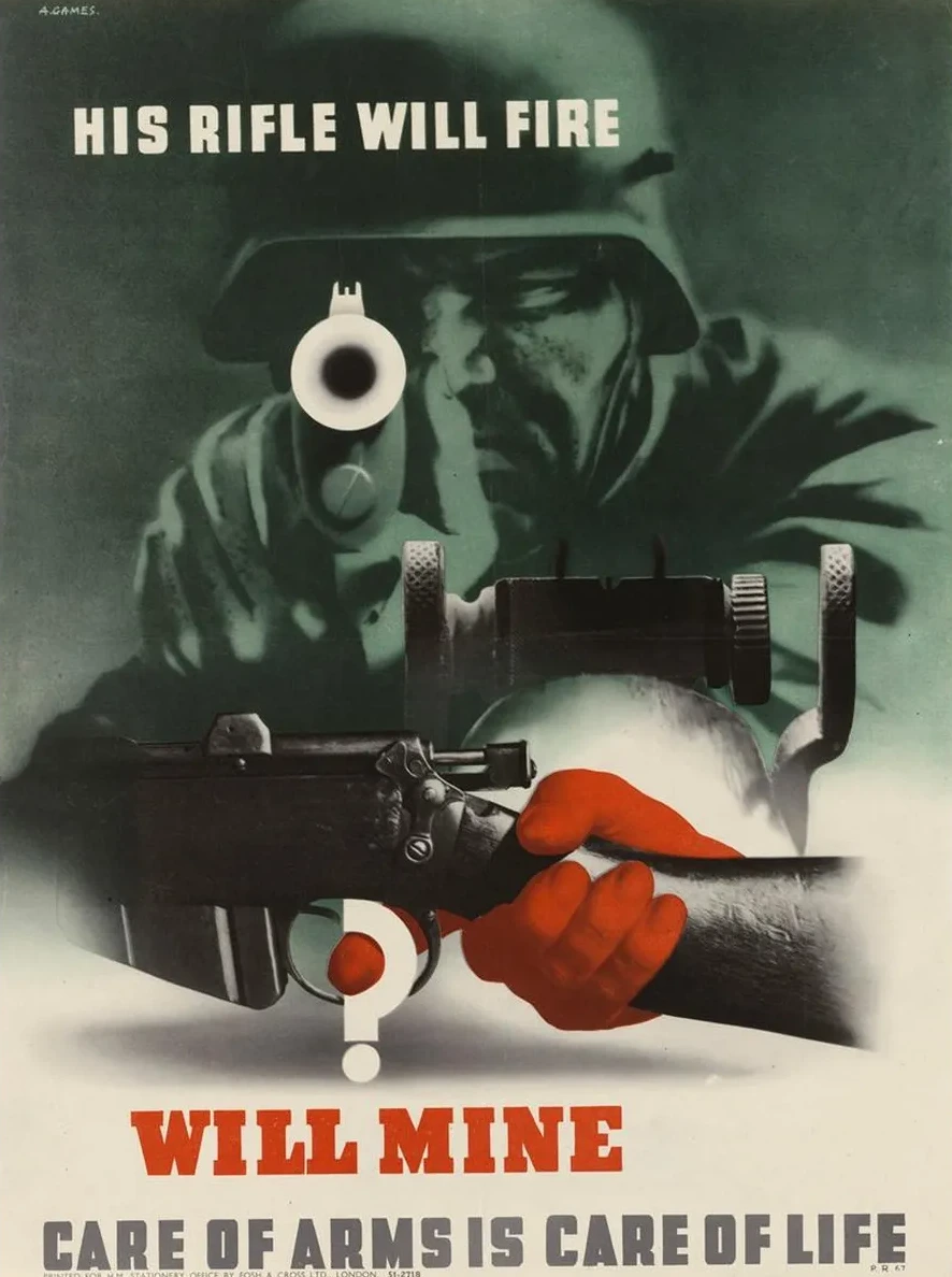 His Rifle Will Fire Will Mine