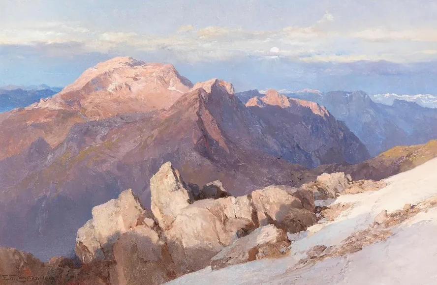Hoher G ll vom Watzmann - Hocheck