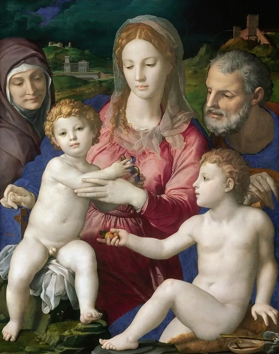 Holy Family with St. Anne and the Infant St. John