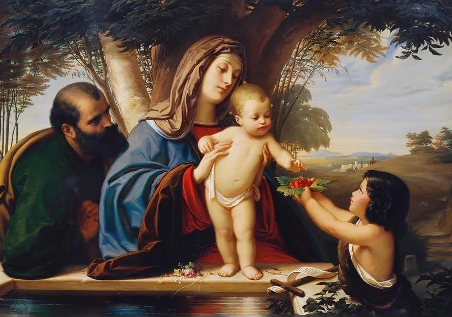 Holy Family with St. John