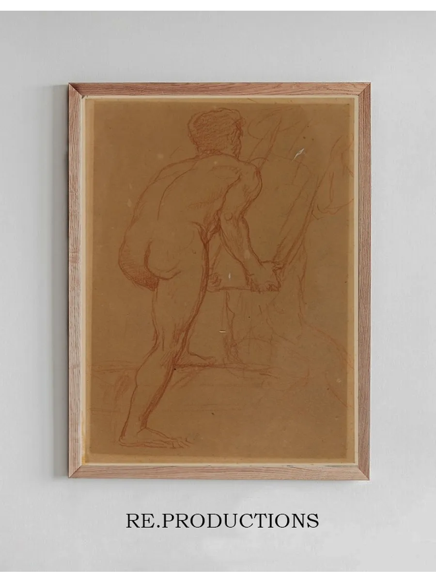 Homme Nu de Dos