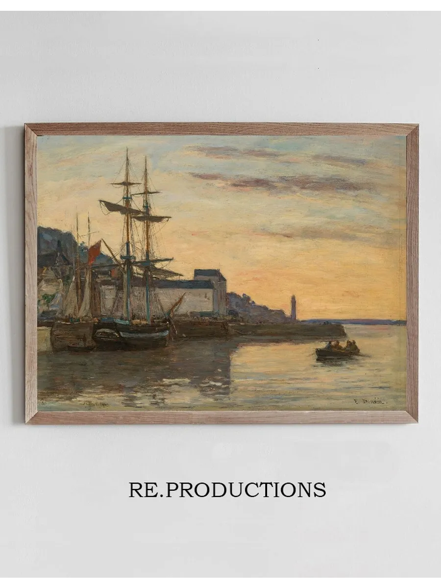 Honfleur. Voiliers