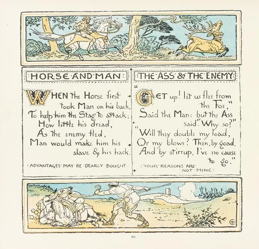 Horse and Man, The Ass and the Enemy