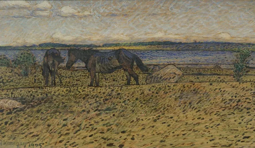 Horses at the Beach