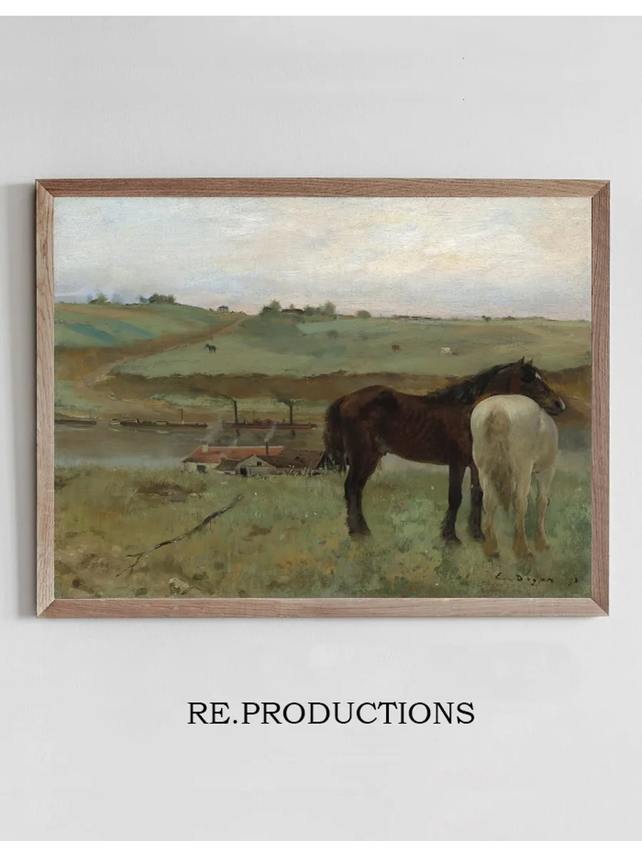 Horses in a Meadow