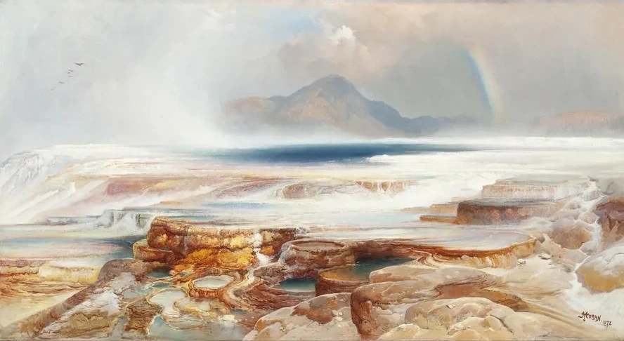 Hot Springs of the Yellowstone