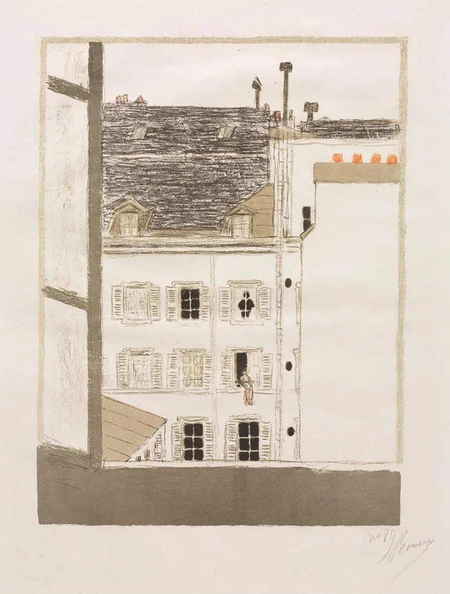 Houses In A Courtyard