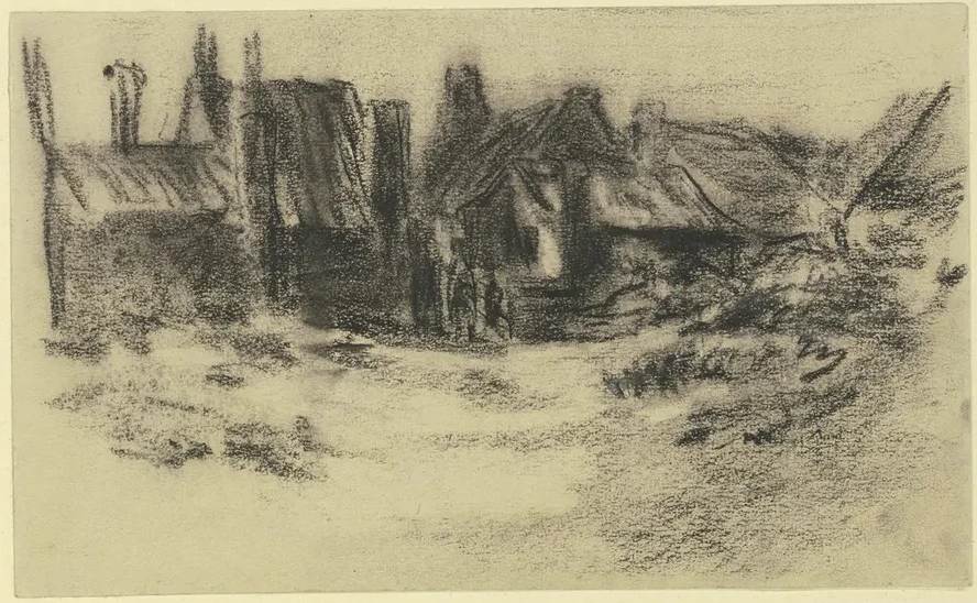 Houses in a Fishing Village