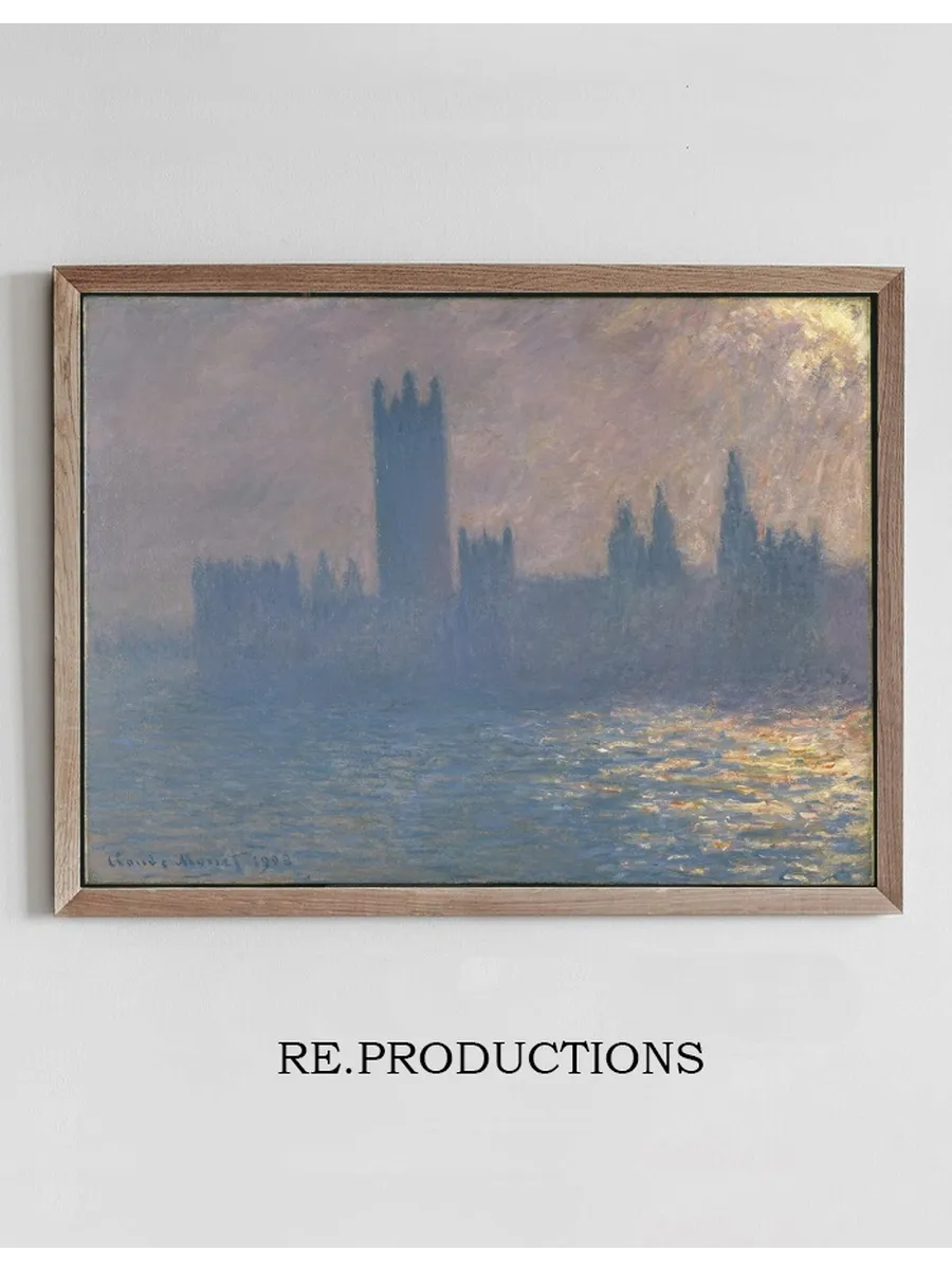 Houses of Parliament, Sunlight Effect (le Parlement, Effet de Soleil)