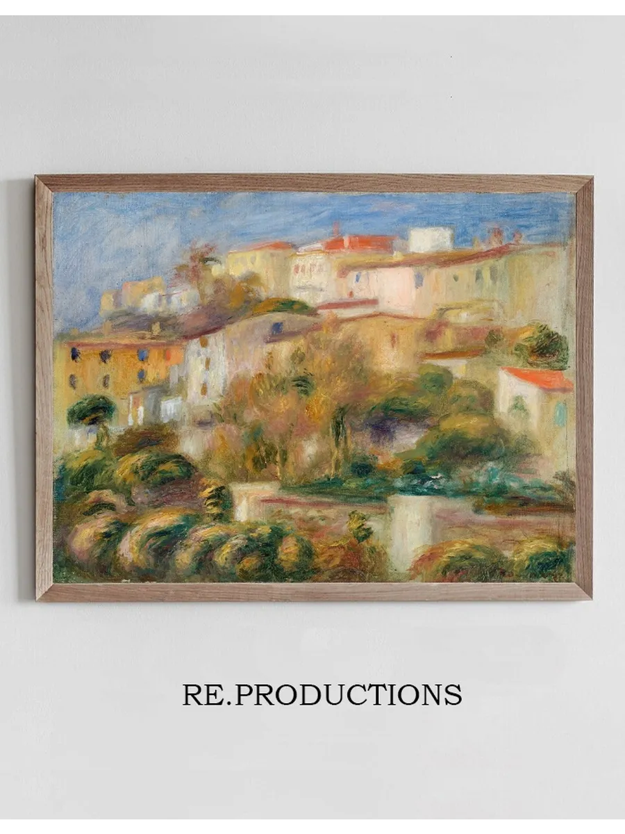 Houses on a Hill (groupe de Maisons Sur Un Coteau)