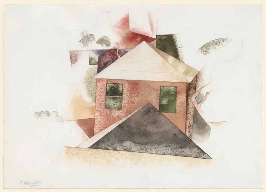Houses with Red