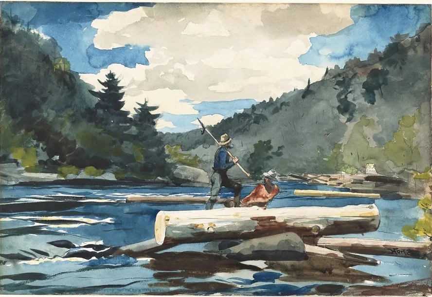 Hudson River, Logging