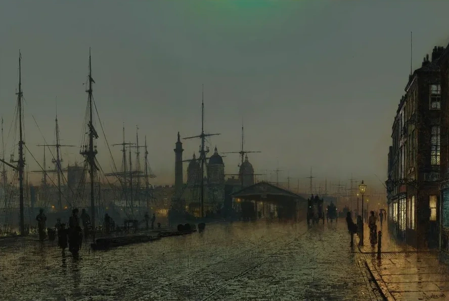 Hull Docks At Night