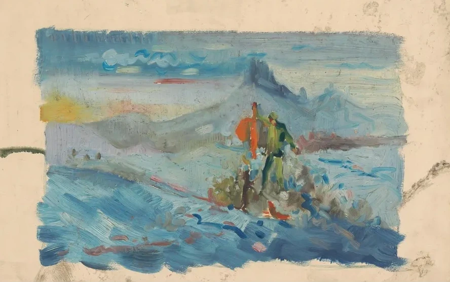 Hunters in a Landscape