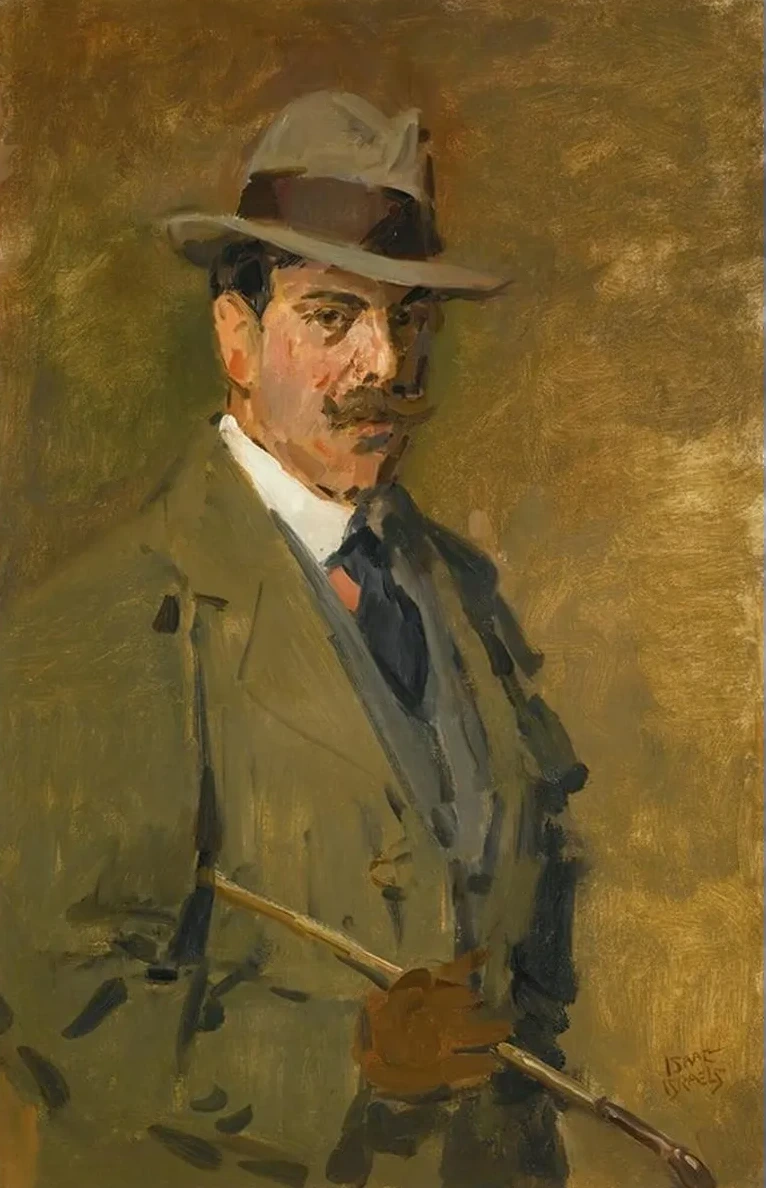 Huntsman Holding a Riding Crop