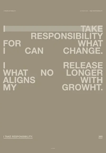 I Take Responsibility