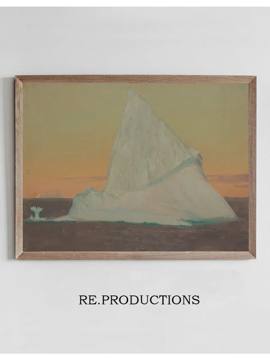 Iceberg and Ice Flower