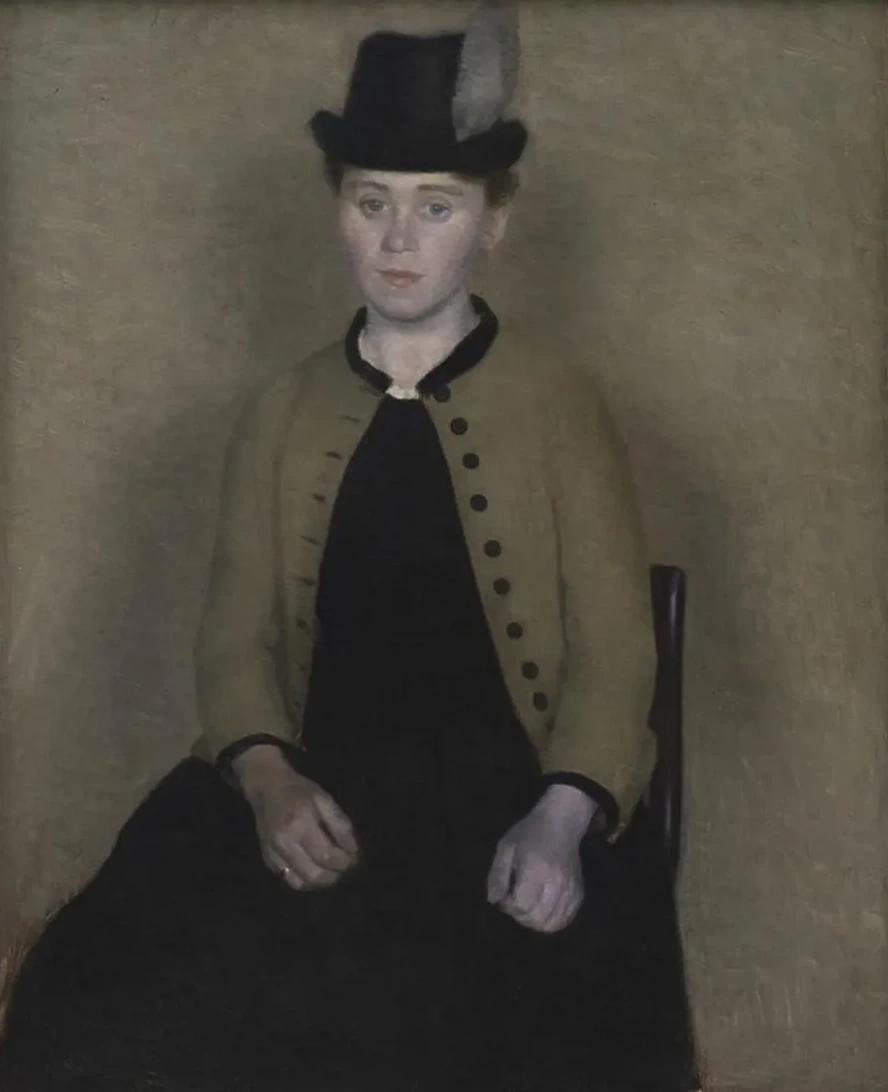 Ida Ilsted, later the Artist's Wife