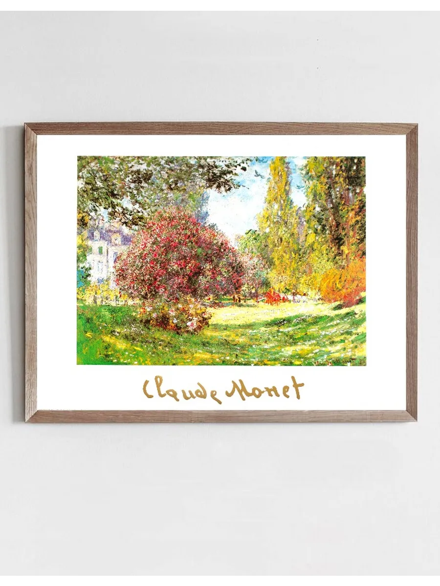 Il Parco Monceau 1876