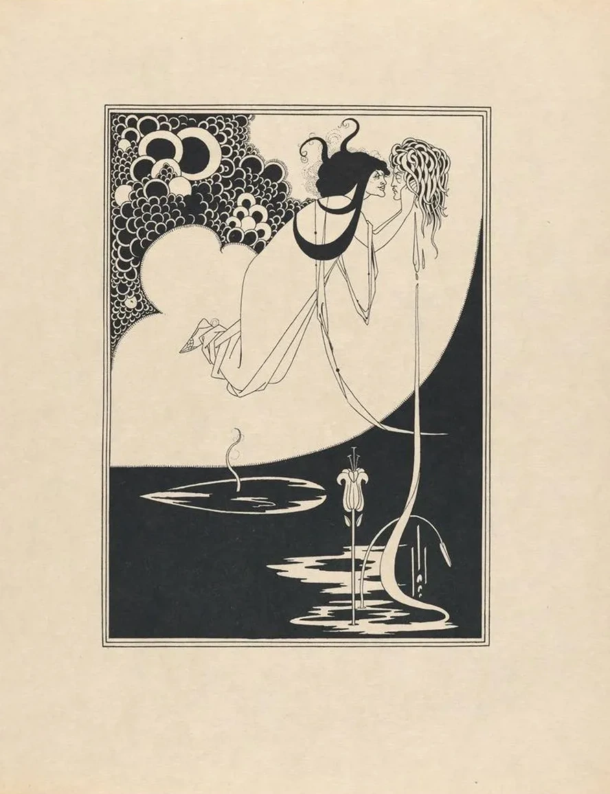 Illustration to Salome by Oscar Wilde