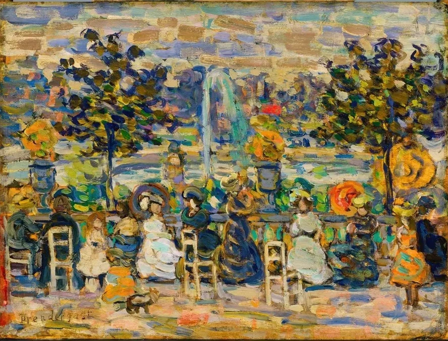 In Luxembourg Gardens