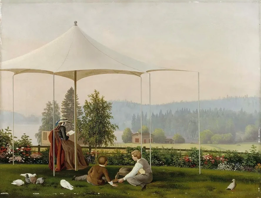 In The Garden Of Haminalahti