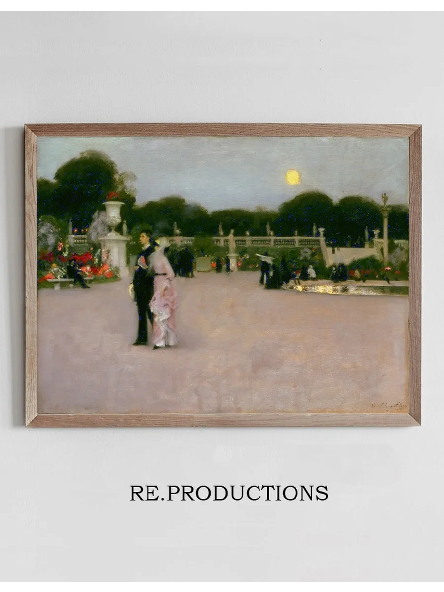 In The Luxembourg Gardens