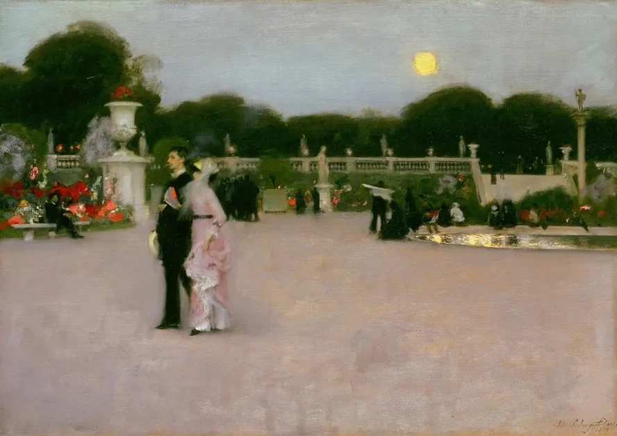 In The Luxembourg Gardens