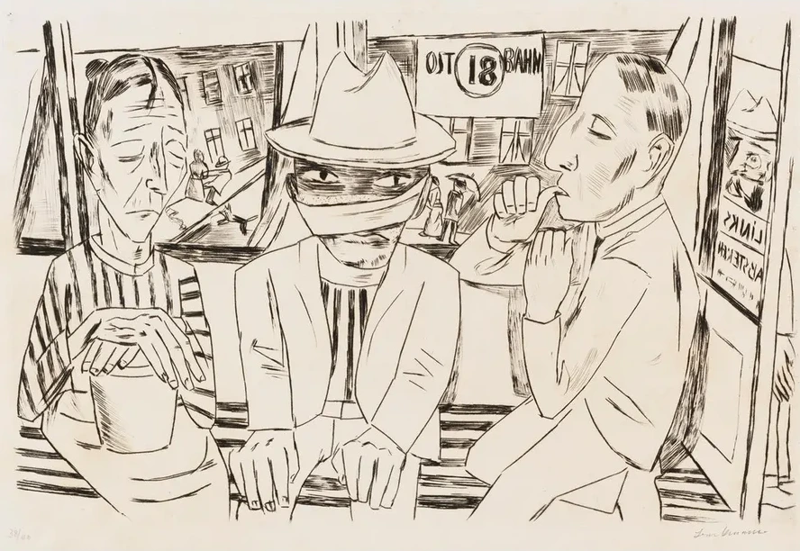 In der Trambahn