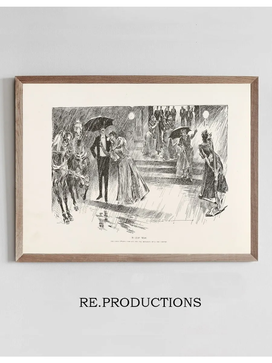 In Leap Year the Ladies Calling Carriages for the Gentlemen After the Theatre