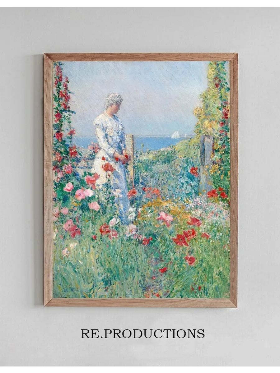 In the Garden (Celia Thaxter in Her Garden)