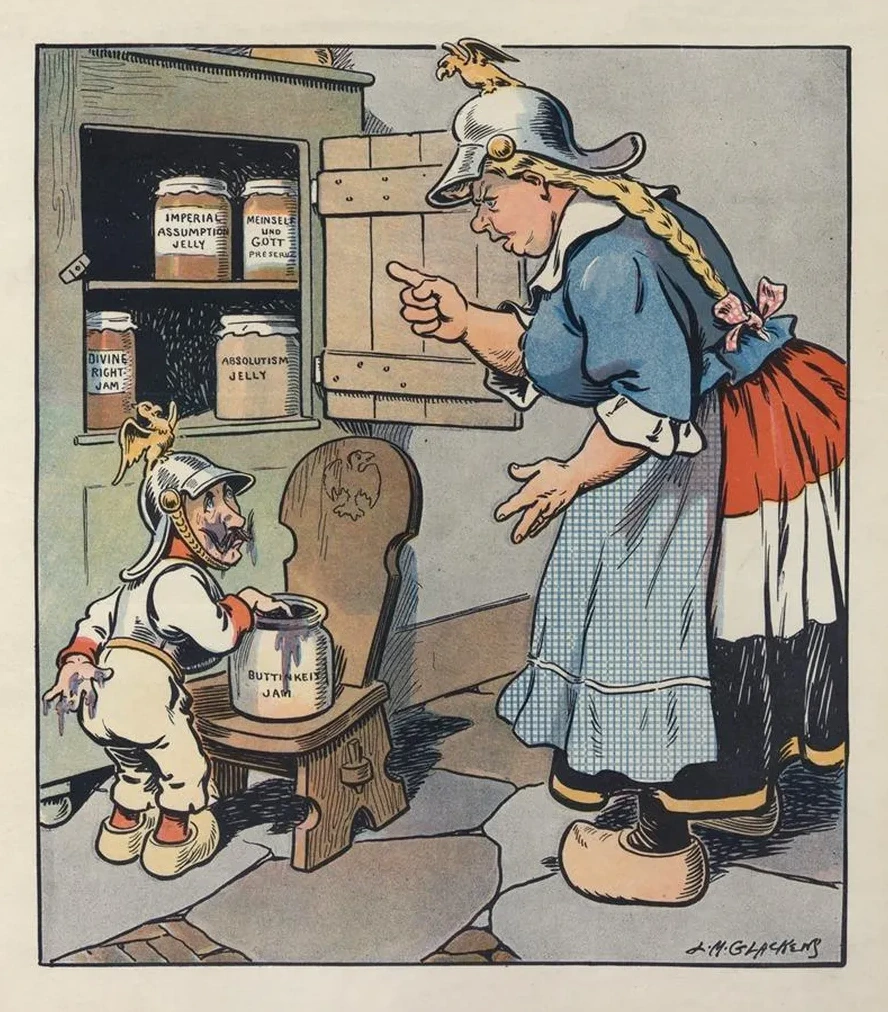 In the German Jam Closet